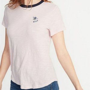 Old Navy Pink Bee Kind T-Shirt